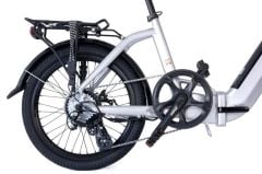Alba FOLD X Premium H Disk 12.8 Ah LCD Gösterge Katlanır Elektrikli Bisiklet Antrasit Gri