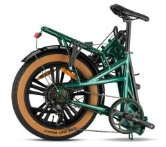 2025 Loop Coaster 20 Kolon Elektrikli Katlanır Bisiklet Fat Bike Mat Gri