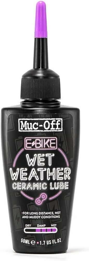 Muc-Off E-Bike Wet Weather Ceramic Zincir Yağı 50ml