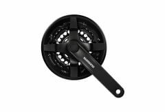 Shimano Tourney FC-TY301 Aynakol Siyah 42-34-24 175mm Kutusuz
