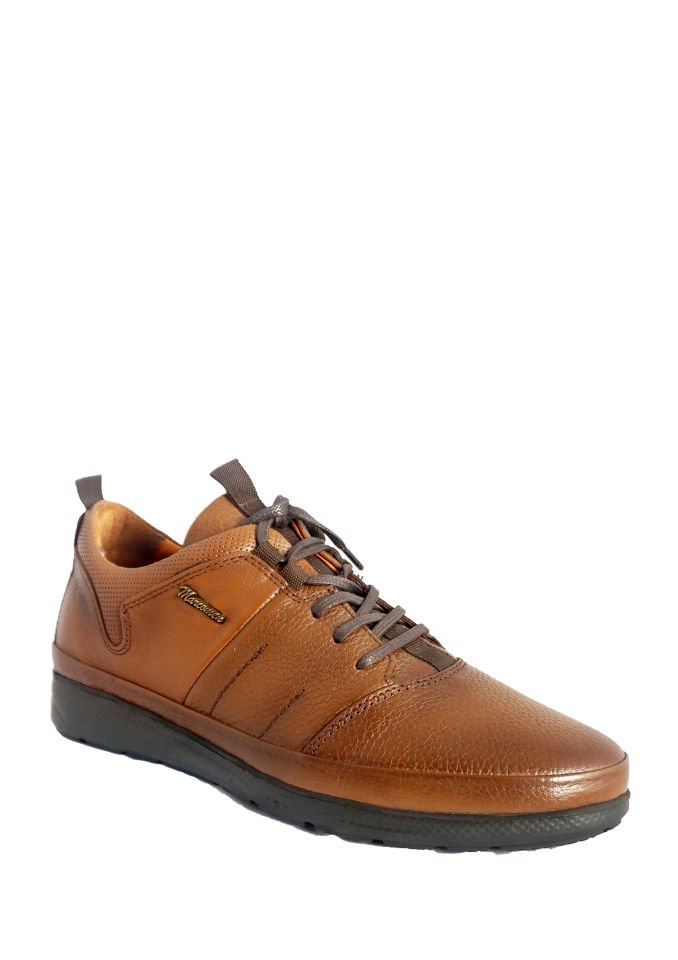 MARCOMEN Genuine Leather Winter Tan Men's Shoes