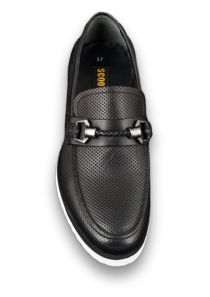 Small Size Men's Shoes Black 6523
