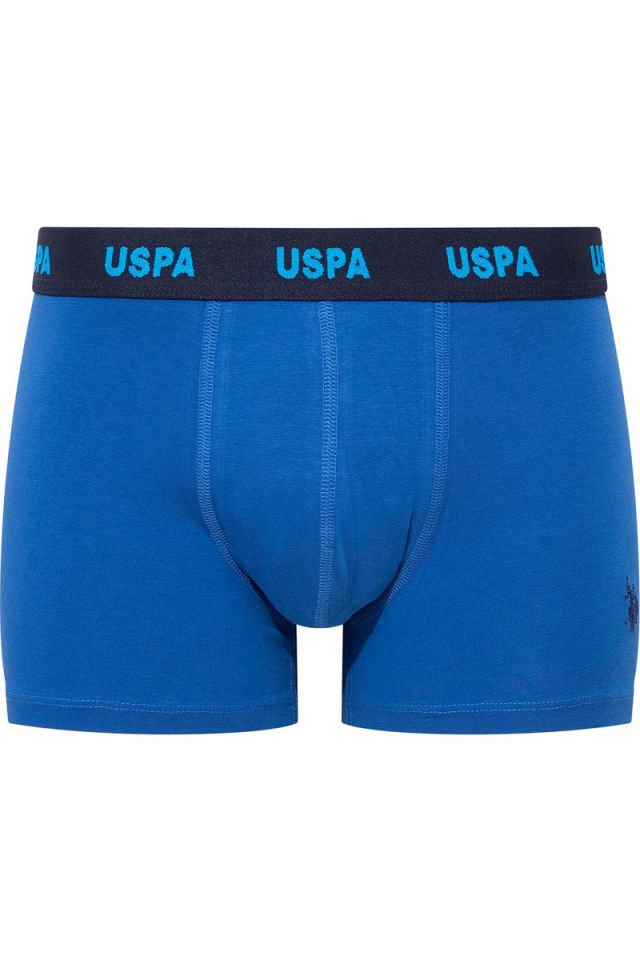 U.S. POLO ASSN. Erkek Pamuklu 3Lü Erkek Boxer 80509