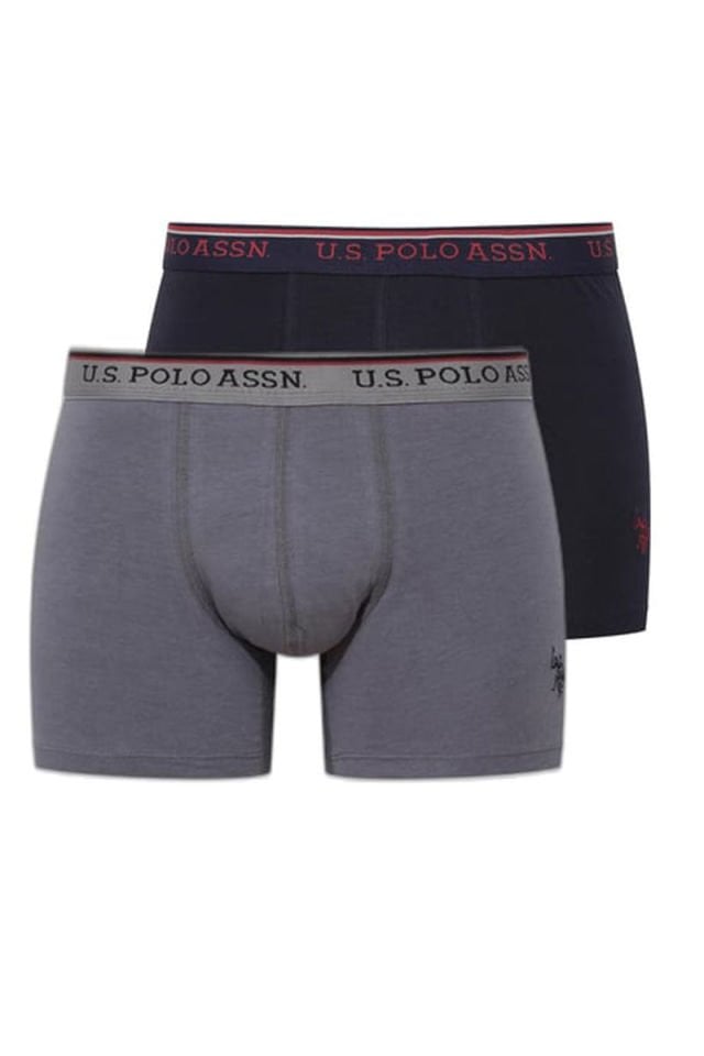 U.S. POLO ASSN. 80488 Modal Erkek Boxer 2'li Paket Laci-Antr.