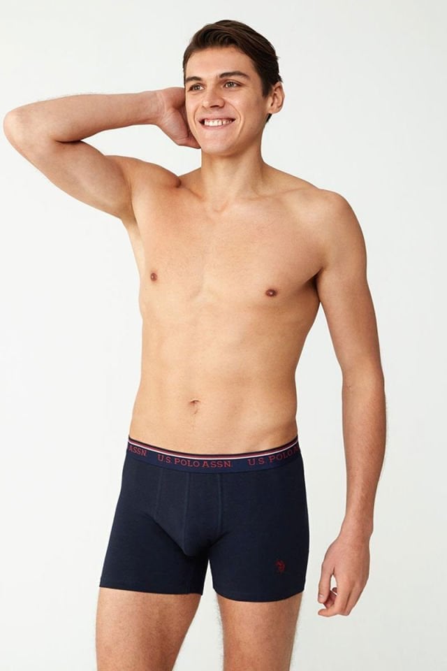 U.S. POLO ASSN. 80488 Modal Erkek Boxer 2'li Paket Laci-Antr.