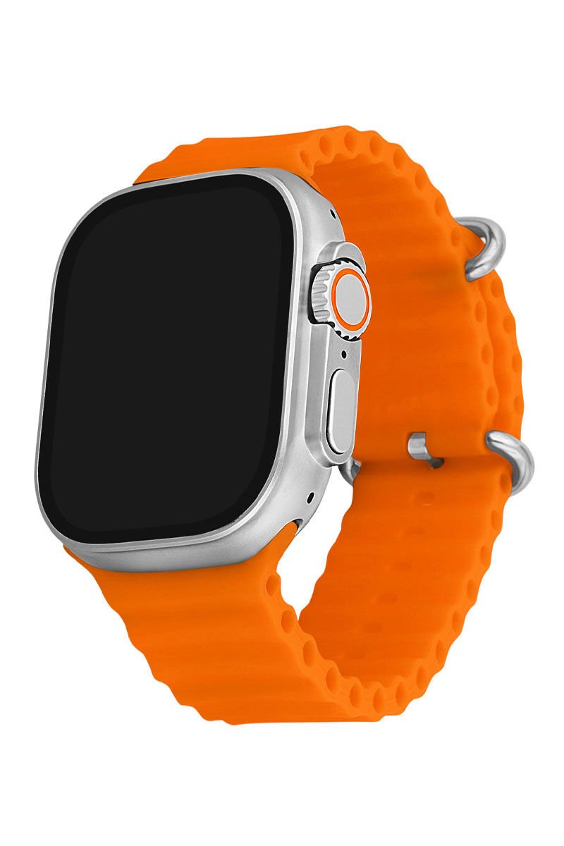 You Watch A8-A87 You Smart GOLD & Orange Silicon Unisex Saat