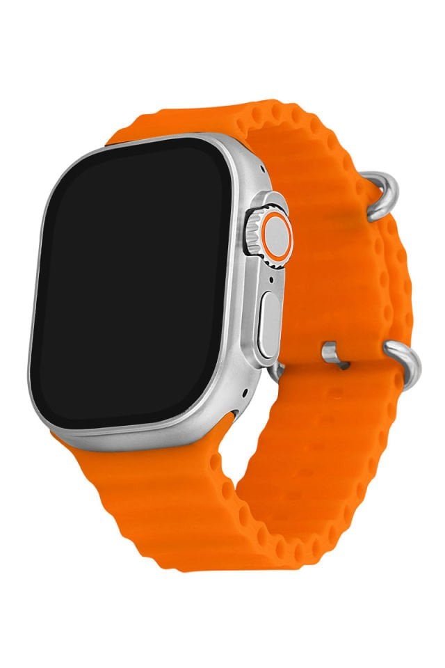 You Watch A8-A87 You Smart GOLD & Orange Silicon Unisex Saat