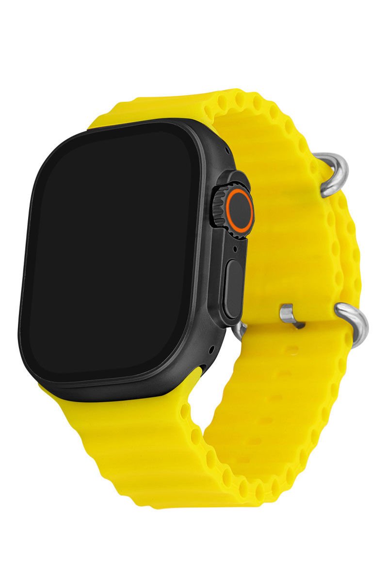 You Watch A8-A82 You Smart Black & Yellow Silicon Kol Saati