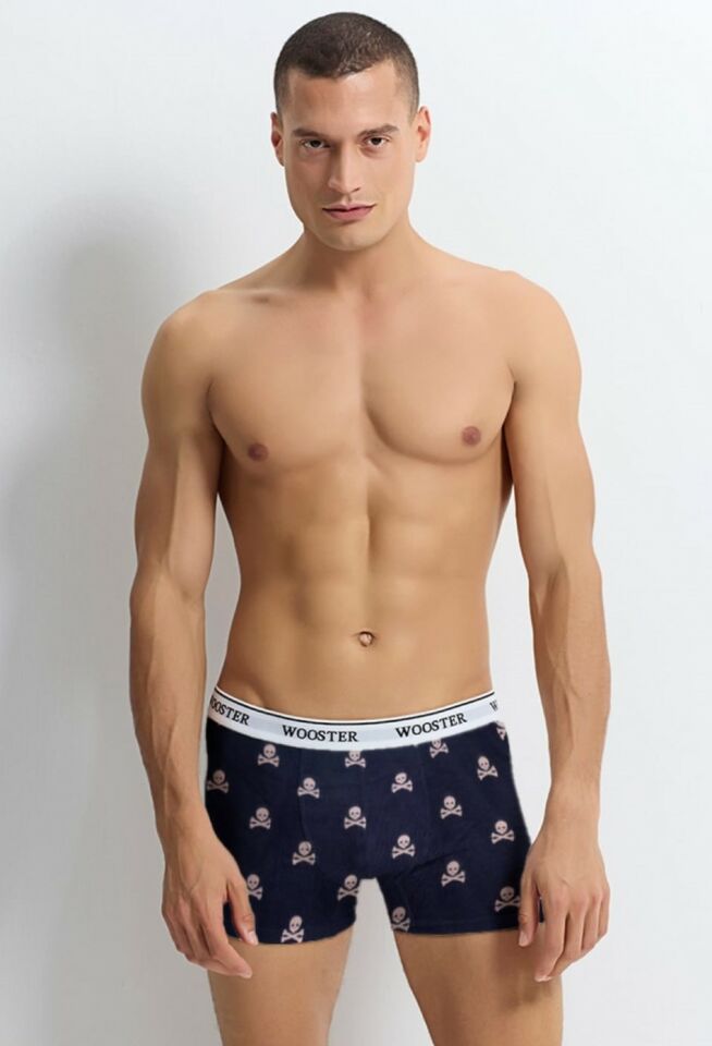 Kuru Kafa Pamuklu Erkek Boxer