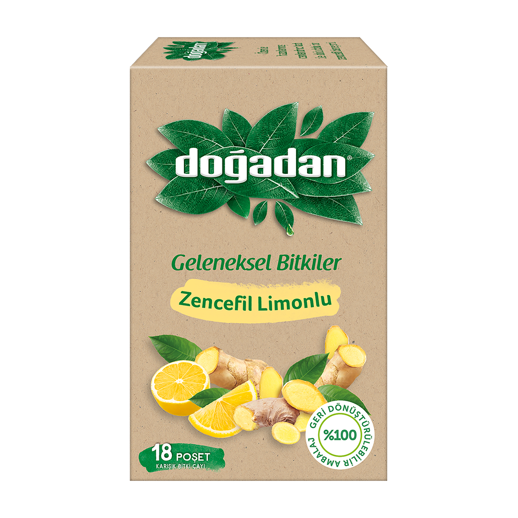 Doğadan Zencefil Limonlu 18 Li