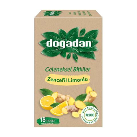 Doğadan Zencefil Limonlu 18 Li