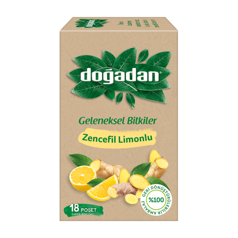 Doğadan Zencefil Limonlu 18 Li