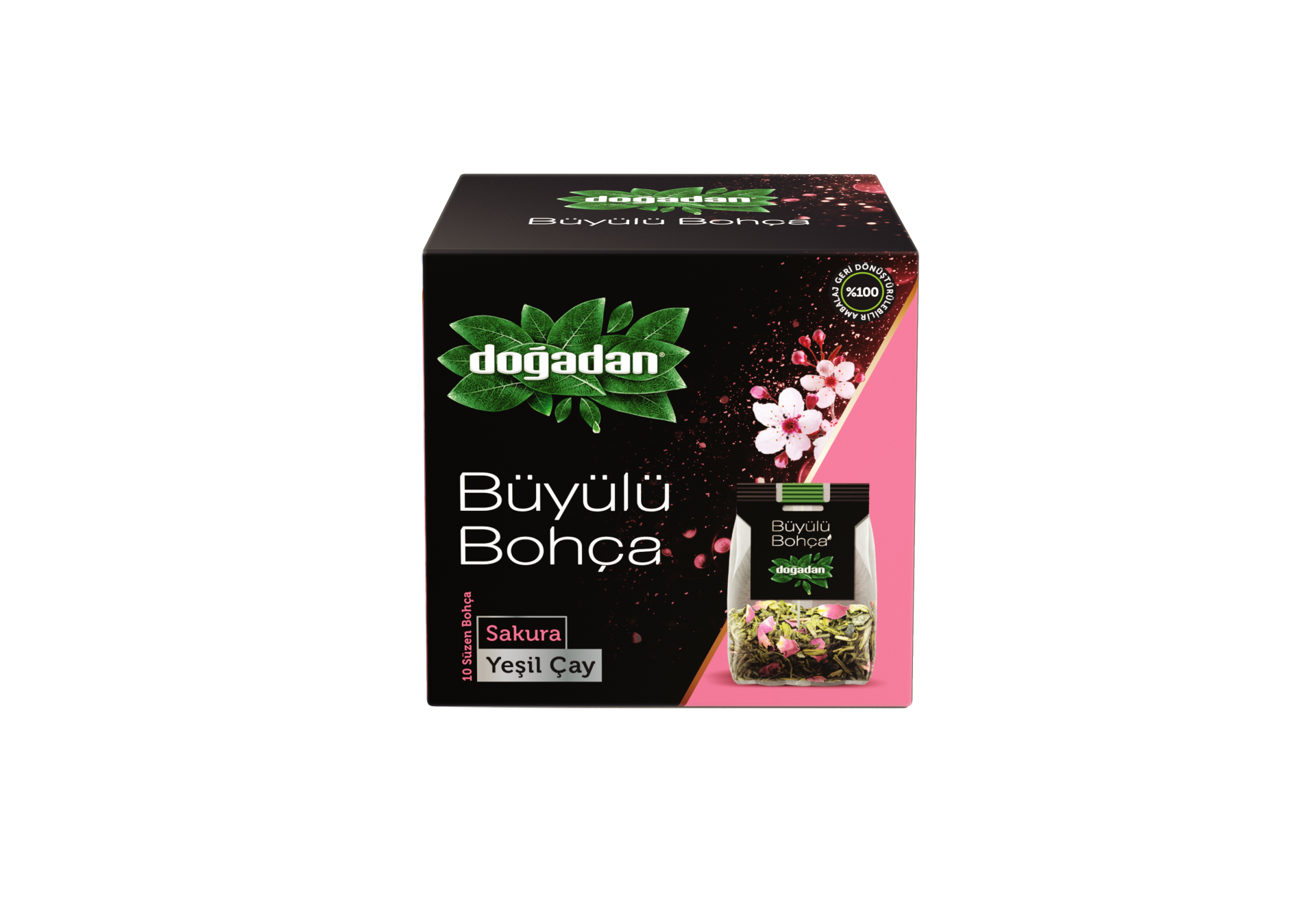 Doğadan Büyülü Bohça Sakura 10 Lu