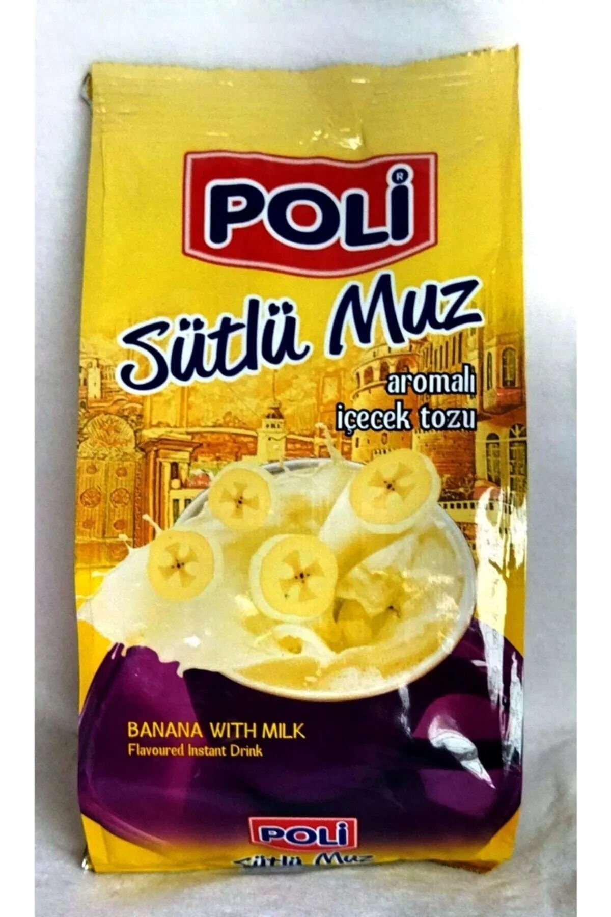 Poli Sütlü Muz Toz Aromalı İçecek 250 Gr