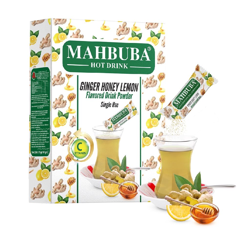 MAHBUBA BALLI ZENCEFİLLİ 24 LÜ 1,5 GR SICAK TOZ İÇECEK STİCK KUTU