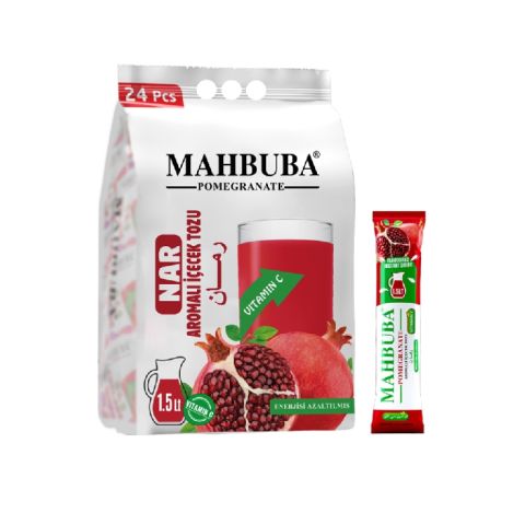MAHBUBA SOĞUK TOZ İÇECEK NAR 11,2 GR 24*24
