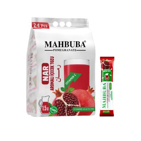 MAHBUBA SOĞUK TOZ İÇECEK NAR 11,2 GR 24*24