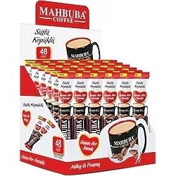 MAHBUBA 3 Ü 1 ARADA SÜTLÜ KÖPÜKLÜ 48 Lİ 18 GR STİCK KAHVE KUTU