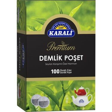 Karali Premium Demlik Poşet 100*3,2 Gr