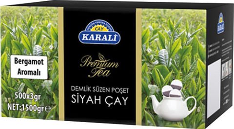 Karali Premium Demlik Poşet Earl Grey 500*3,2 Gr