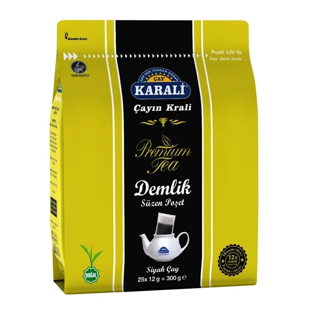 Karali Premium Demlik Poşet 25*12 Gr