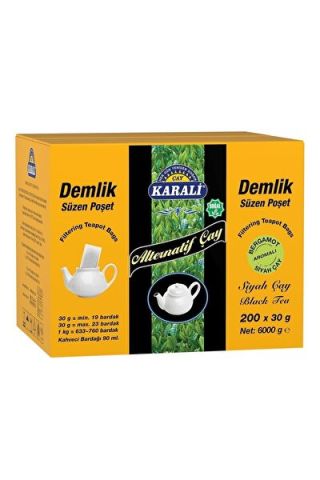 ﻿Karali Alternatif Demlik Poşet Earl Grey 200*30 Gr