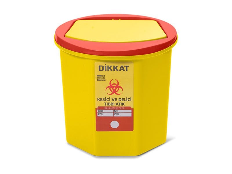 Tıbbi Atık Kova 10 Lt