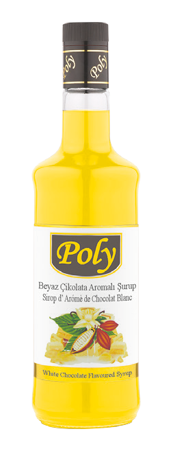 Poly Beyaz Çikolata Şurup 700 Ml