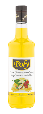 Poly Beyaz Çikolata Şurup 700 Ml