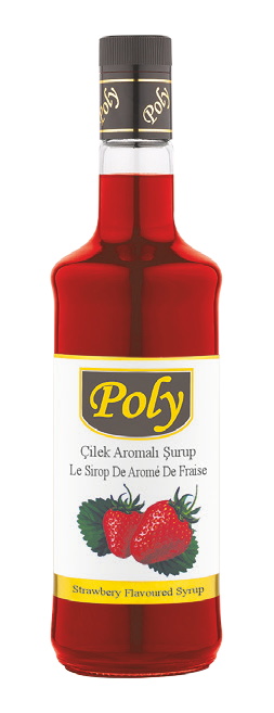 Poly Çilek Şurup 700 Ml