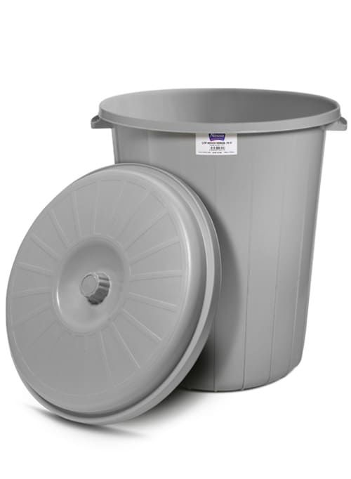 Çöp Kovası Jumbo 90 Lt Kapaklı