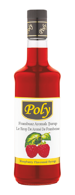 Poly Frambuaz Cevizi Şurup 700 Ml