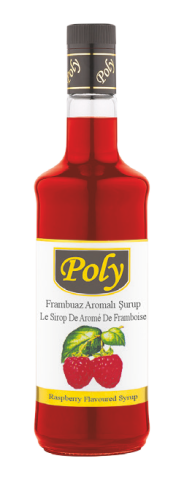 Poly Frambuaz Cevizi Şurup 700 Ml
