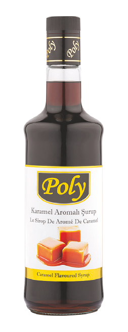 Poly Karamel Şurup 700 Ml