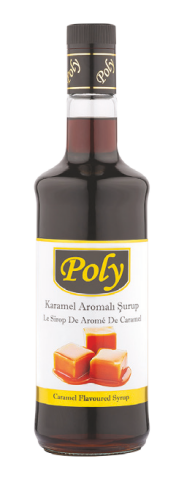 Poly Karamel Şurup 700 Ml