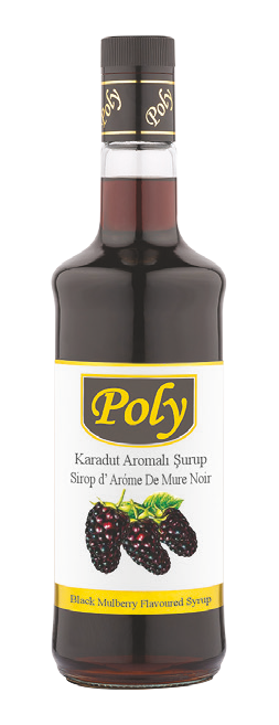 Poly Karadut Şurup 700 Ml
