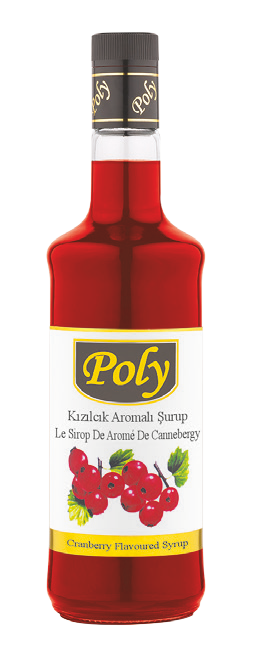 Poly Kızılcık Şurup 700 Ml