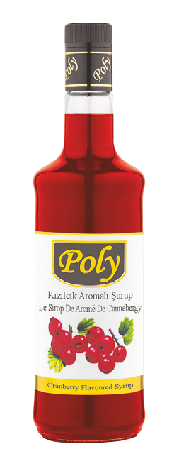 Poly Kızılcık Şurup 700 Ml