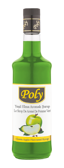 Poly Yeşil Elma Şurup 700 Ml