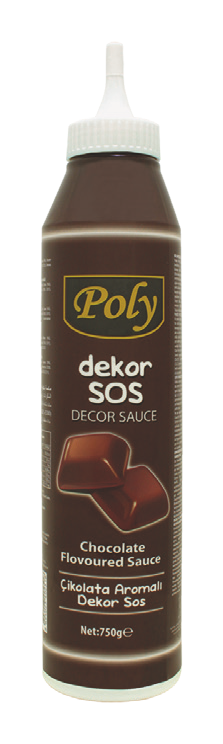 Poly Çikolata Dekor Sos 750 Gr