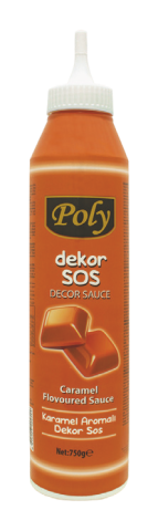 Poly Karamel Dekor Sos 750 Gr