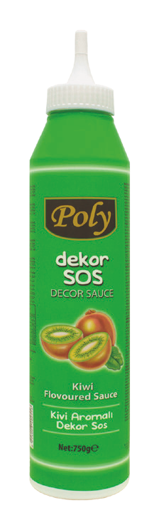 Poly Kivi Dekor Sos 750 Gr
