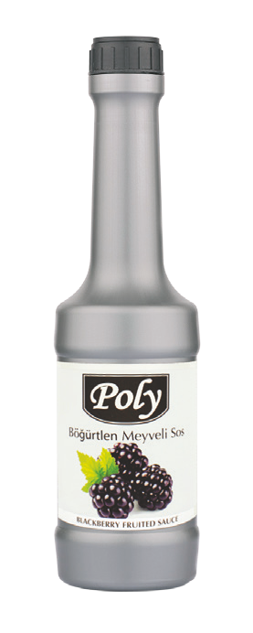 Poly Böğürtlen Meyve Püresi 1000 Gr