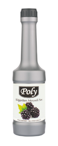 Poly Böğürtlen Meyve Püresi 1000 Gr