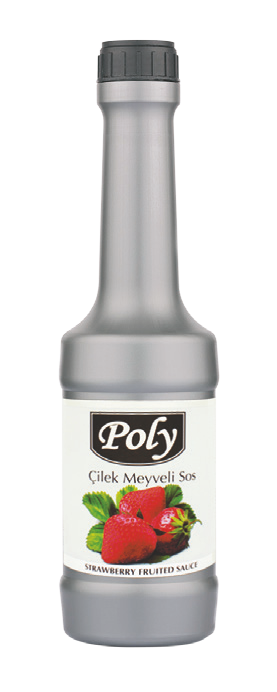 Poly Çilek Meyve Püresi 1000 Gr