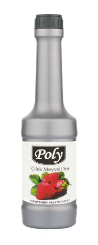 Poly Çilek Meyve Püresi 1000 Gr