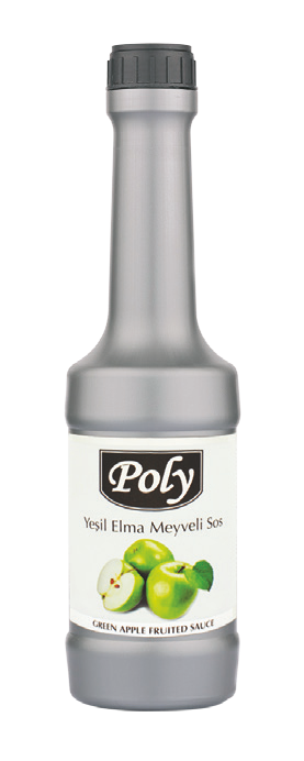 Poly Yeşil Elma Meyve Püresi 1000 Gr