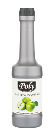 Poly Yeşil Elma Meyve Püresi 1000 Gr