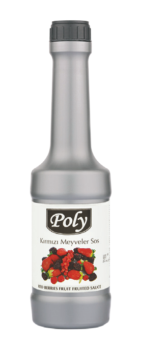 Poly Kırmızı Meyveler Meyve Püresi 1000 Gr