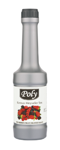 Poly Kırmızı Meyveler Meyve Püresi 1000 Gr